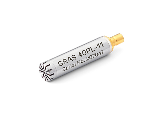 GRAS 40PL-11 Short CCP Free-field Array Microphone, High Pressure