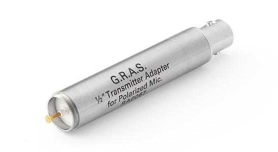 GRAS RA0067 Transmitter Adapter for 1/2" microphones